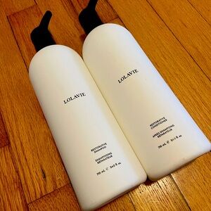 LOLAVIE 24oz large Brand New Sealed Bottles Shampoo and Conditioner
